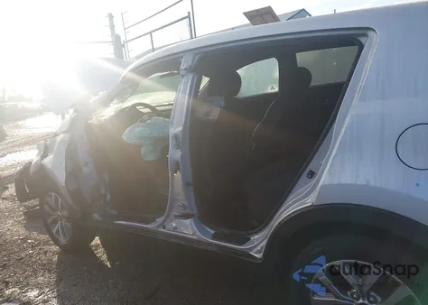 2016 Kia Sportage Lx from USA, damaged, VIN KNDPB3AC0G7855656